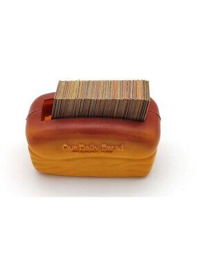 Our Daily Bread Promise Box Bible Verse Cards Holder Scripture Devotional